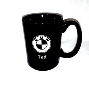 BMW Personalized TED Ceramic Mug Cup